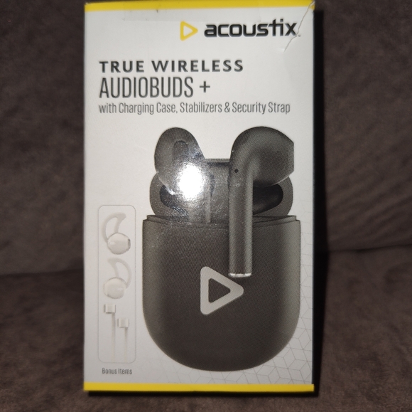 Acoustix True Wireless Audiobuds+ w/ Charging Case - Picture 4 of 7